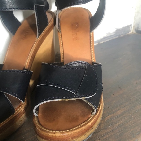 Authentic Chloe Wedge Shoes 💝⭐️💝 - Picture 4 of 12